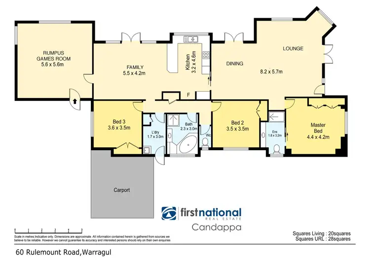 Floorplan of Homely house listing, 60 Rulemount Road, Warragul VIC 3820