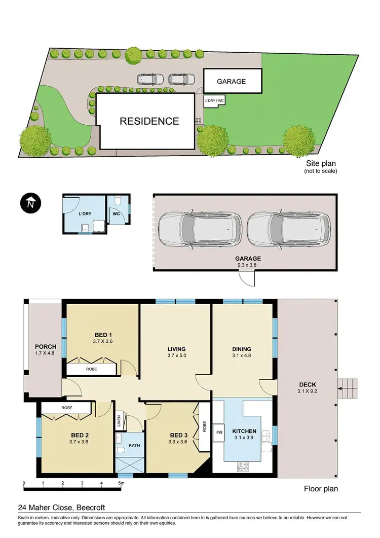 Floorplan of Homely house listing, 24 Maher Close, Beecroft NSW 2119