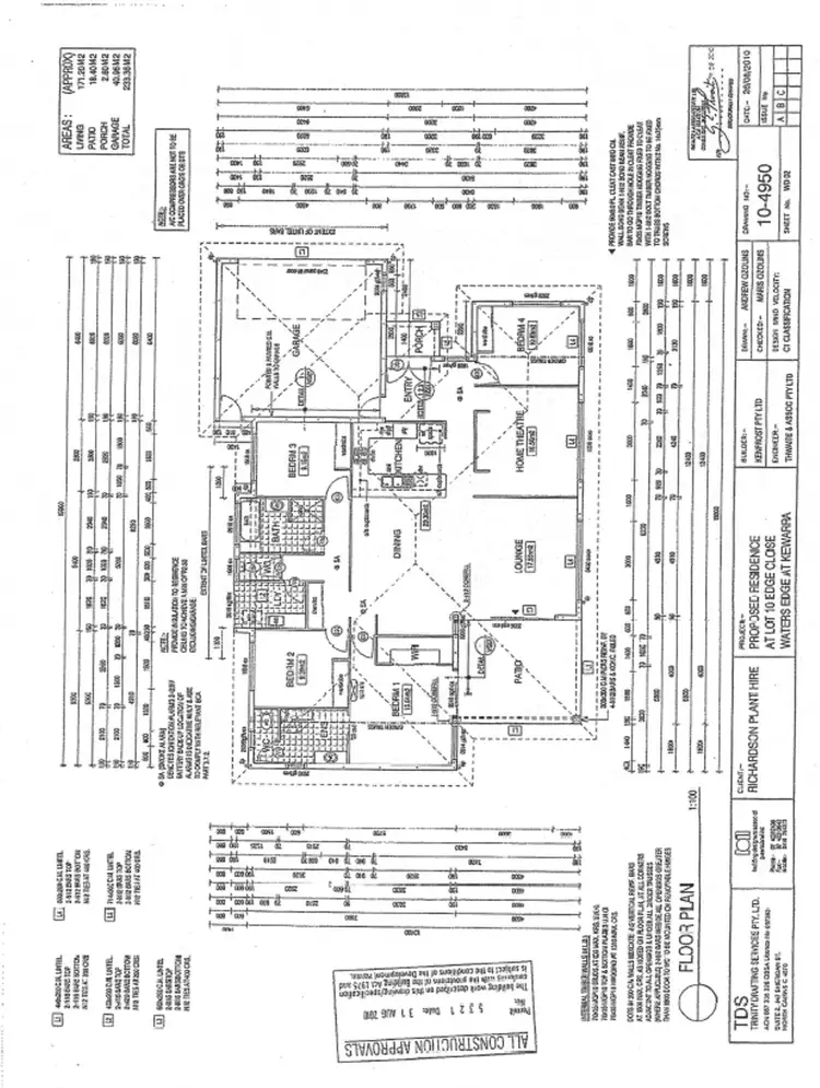 Floorplan of Homely house listing, 20 Edge Close, Kewarra Beach QLD 4879