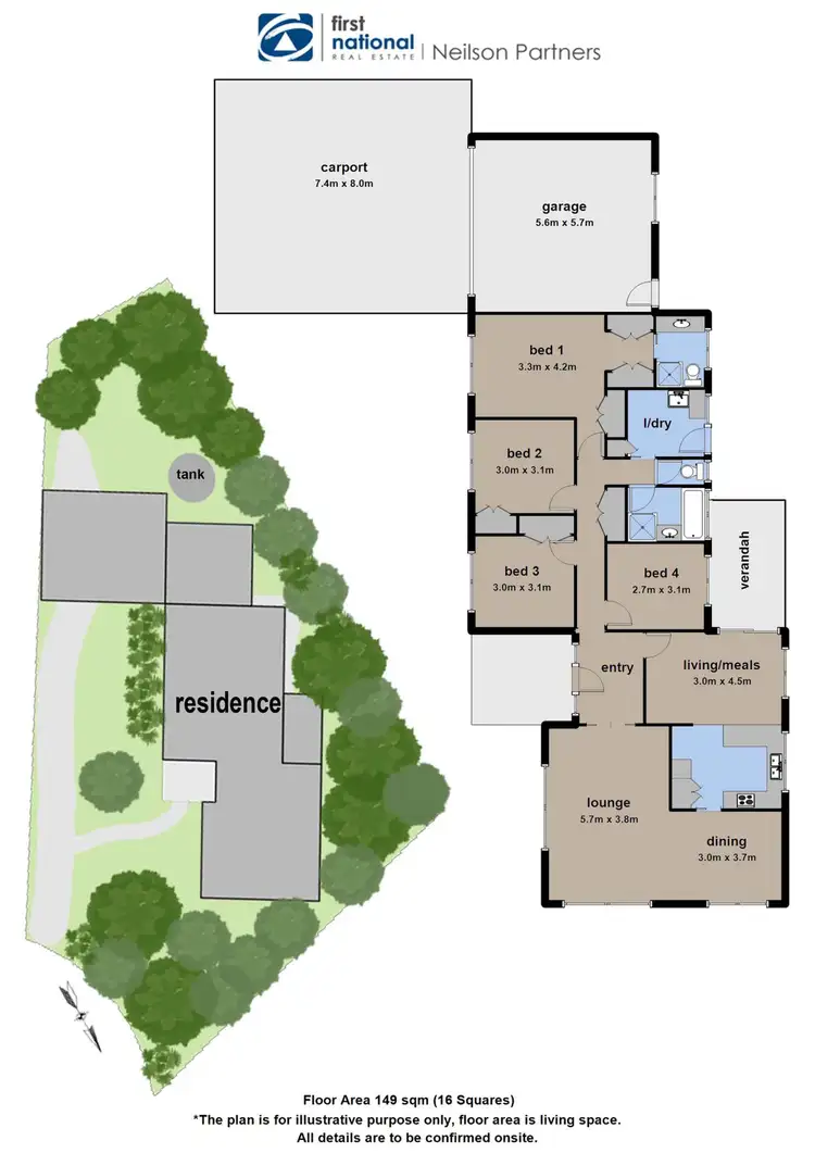 Floorplan of Homely house listing, 5 Kirkfell Court, Berwick VIC 3806