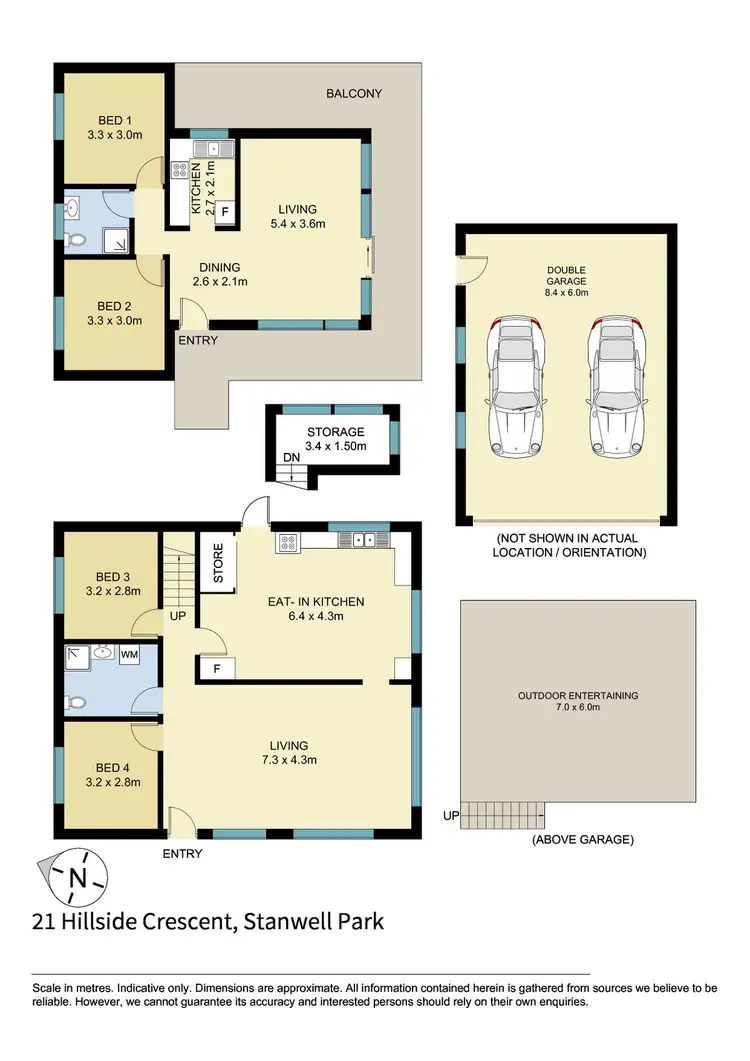 Floorplan of Homely house listing, 21 Hillside Crescent, Stanwell Park NSW 2508