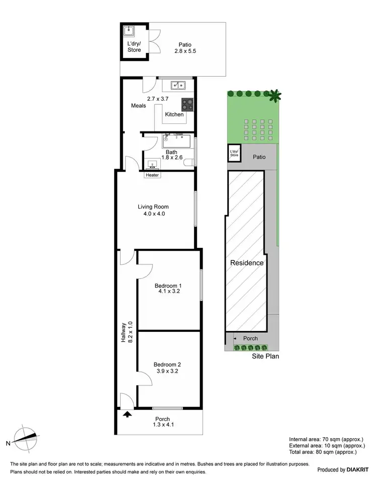 Floorplan of Homely house listing, 63 Collett Street, Kensington VIC 3031