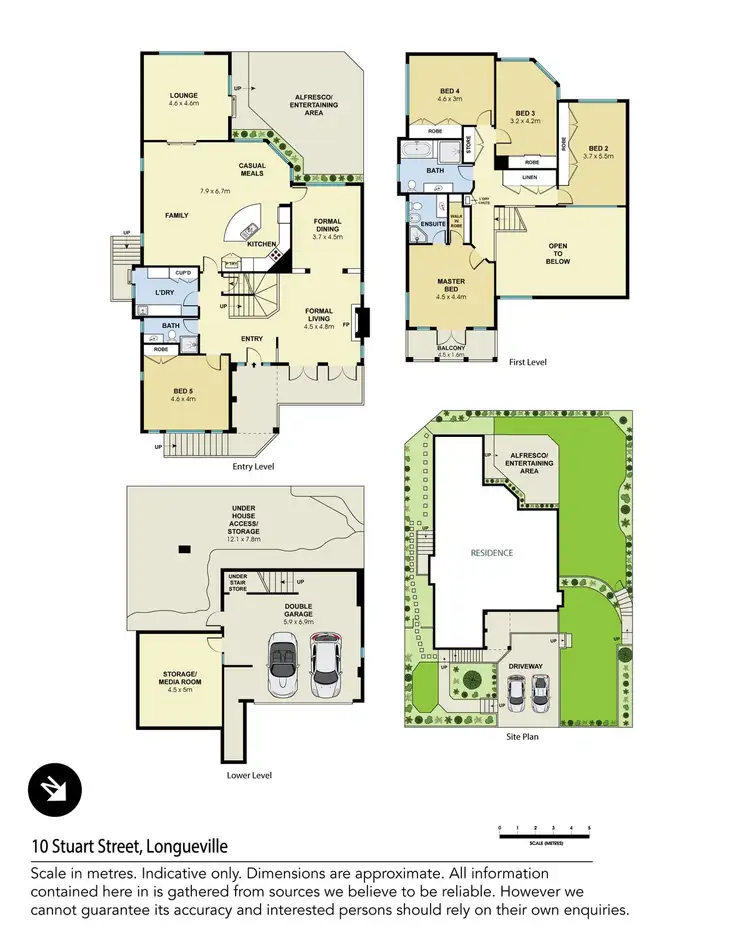 Floorplan of Homely house listing, 10 Stuart Street, Longueville NSW 2066
