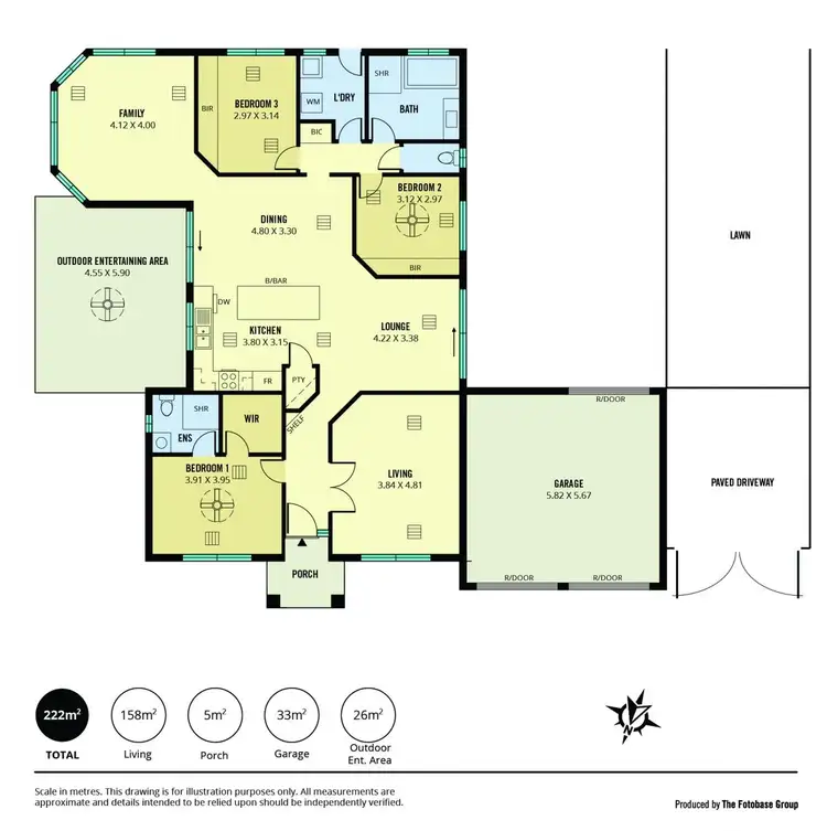 Floorplan of Homely house listing, 6 Enginehouse Drive, Sheidow Park SA 5158