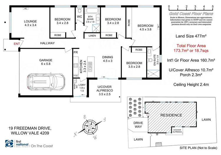 Floorplan of Homely house listing, 19 Freedman Drive, Willow Vale QLD 4209