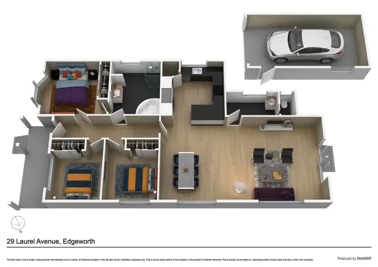 Floorplan of Homely house listing, 29 Laurel Avenue, Edgeworth NSW 2285