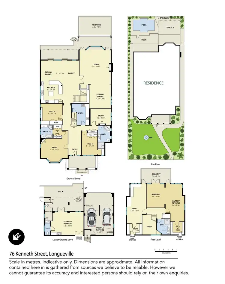 Floorplan of Homely house listing, 76 Kenneth Street, Longueville NSW 2066