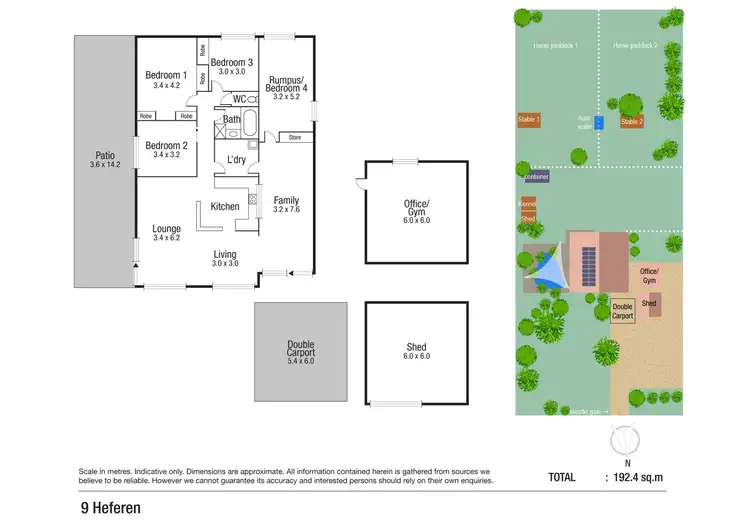 Floorplan of Homely house listing, 9 Heferen Crescent, Black River QLD 4818