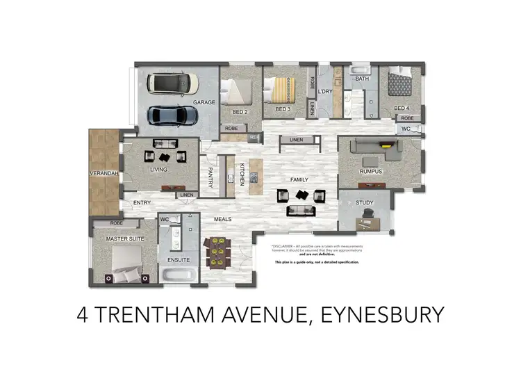 Floorplan of Homely house listing, 4 Trentham Avenue, Eynesbury VIC 3338