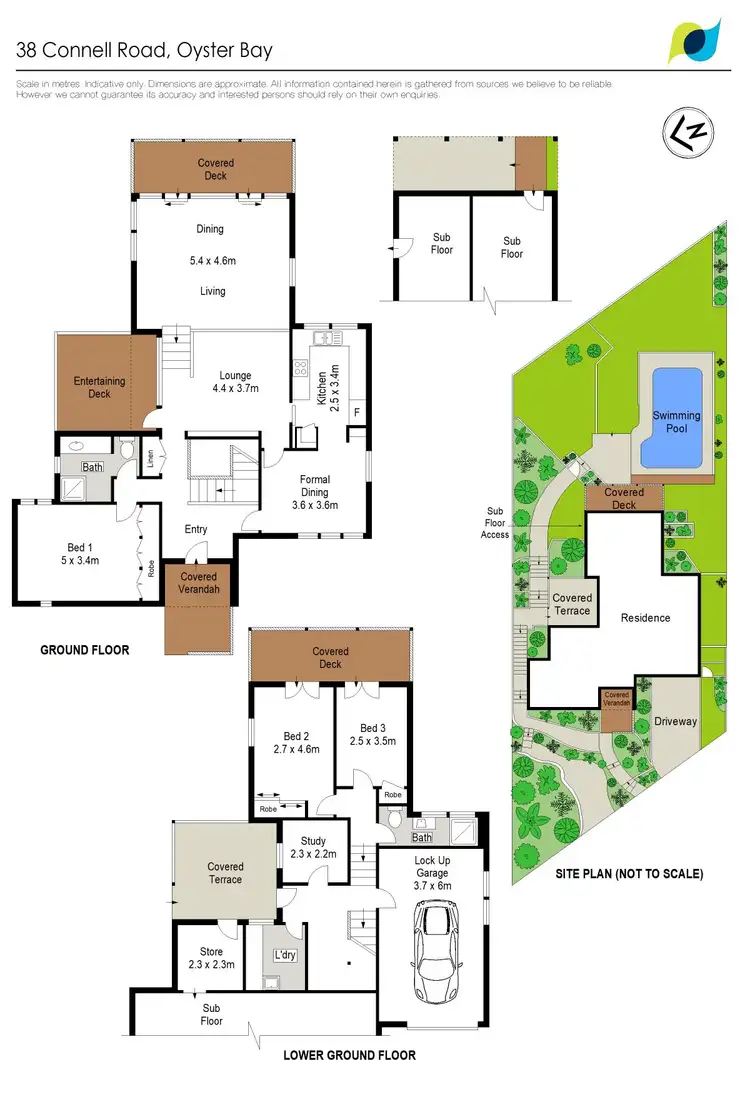 Floorplan of Homely house listing, 38 Connell Road, Oyster Bay NSW 2225