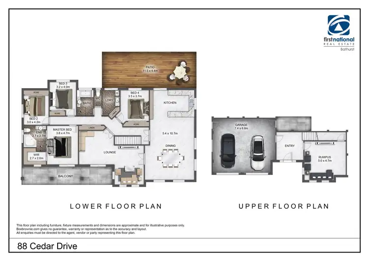Floorplan of Homely house listing, 88 Cedar Drive, Llanarth NSW 2795