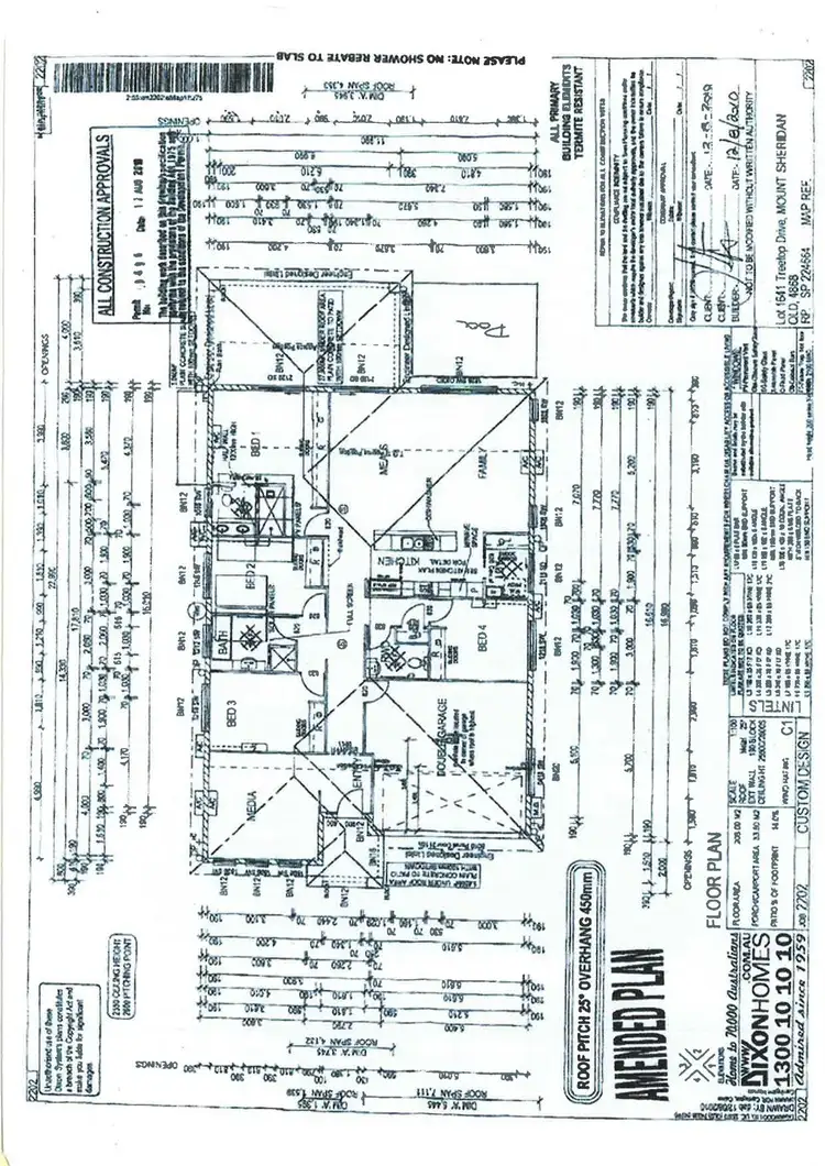 Floorplan of Homely house listing, 69 Treetop Drive, Mount Sheridan QLD 4868
