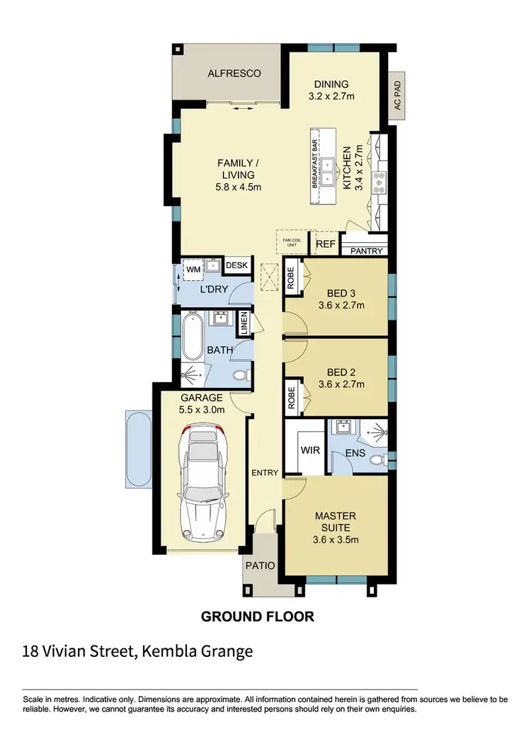 Floorplan of Homely house listing, 18 Vivian Street, Kembla Grange NSW 2526