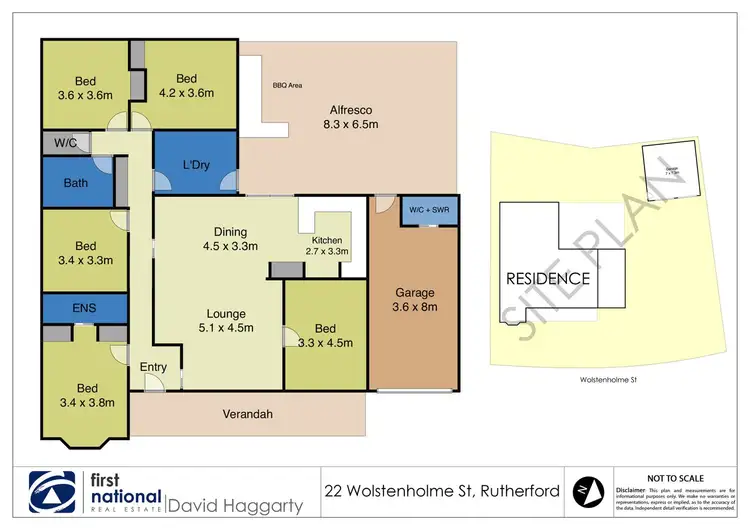 Floorplan of Homely house listing, 22 Wolstenholme Street, Rutherford NSW 2320