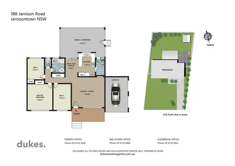 Floorplan of Homely house listing, 386 Jamison Road, Jamisontown NSW 2750
