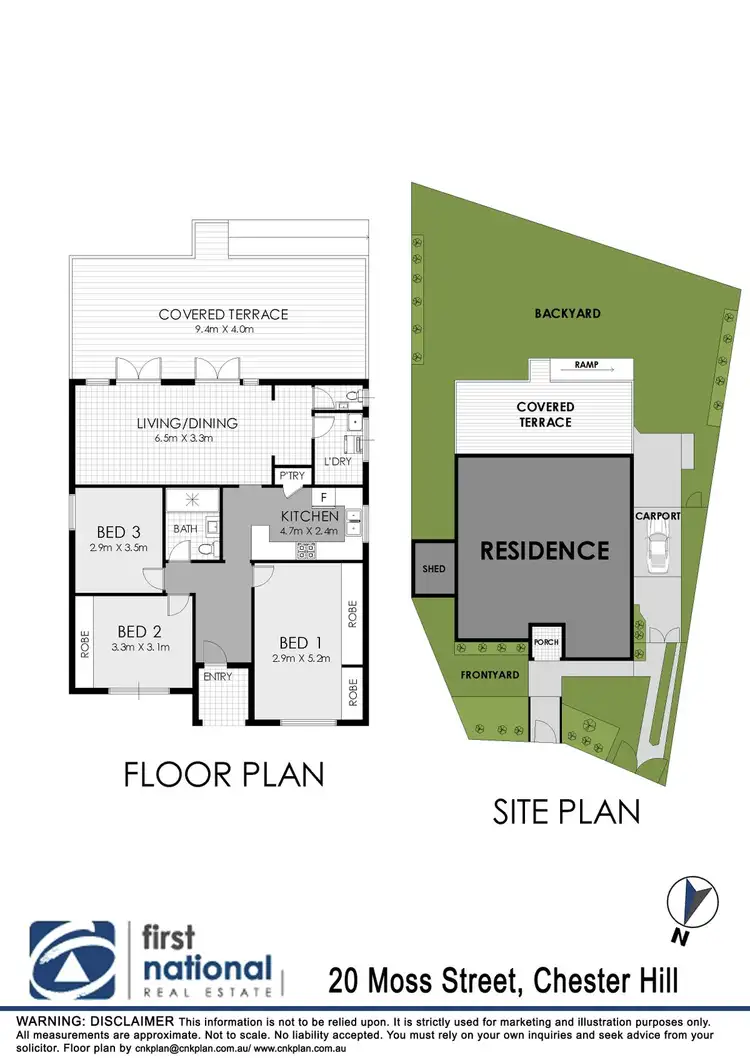 Floorplan of Homely house listing, 20 Moss Street, Chester Hill NSW 2162