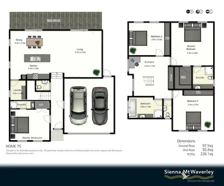 Floorplan of Homely house listing, 6 Solferino Close, Mount Waverley VIC 3149