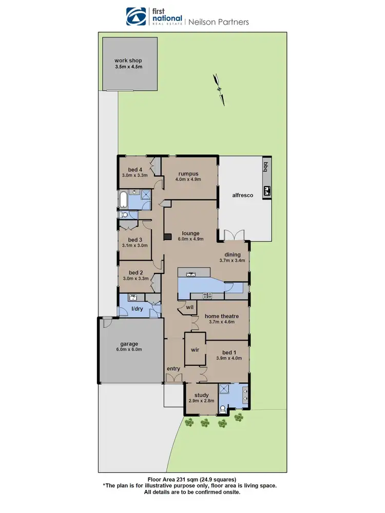Floorplan of Homely house listing, 27 Arthur Phillip Drive, Pakenham VIC 3810