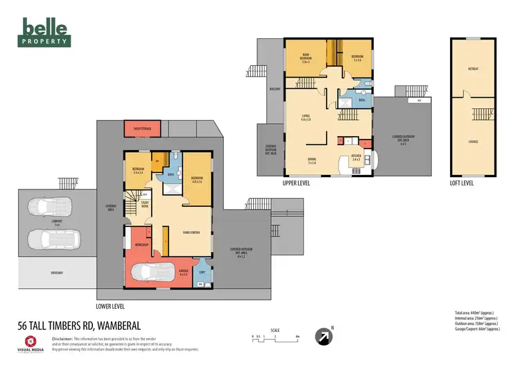 Floorplan of Homely house listing, 56 Tall Timbers Road, Wamberal NSW 2260