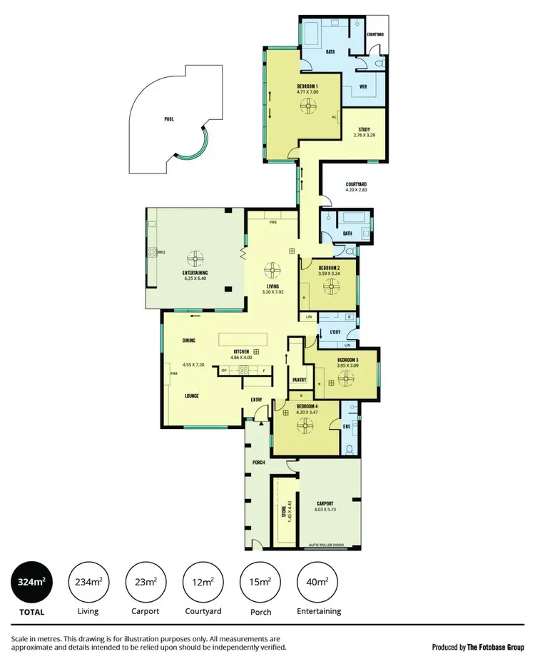 Floorplan of Homely house listing, 4 Marshall Street, Glengowrie SA 5044