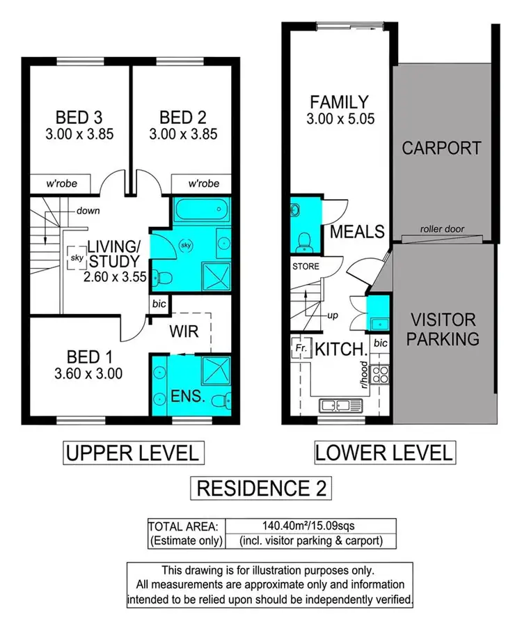 Floorplan of Homely house listing, 6 Woodley Avenue, Newton SA 5074