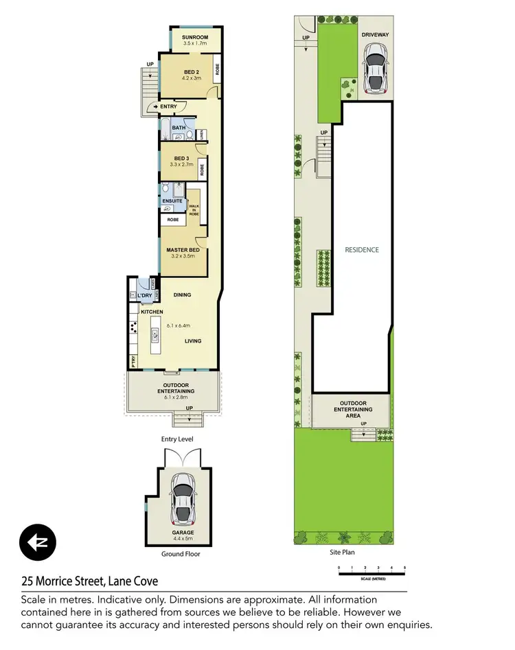 Floorplan of Homely house listing, 25 Morrice Street, Lane Cove NSW 2066