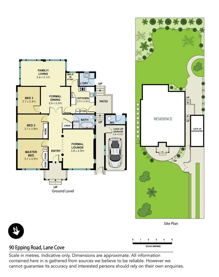 Floorplan of Homely house listing, 90 Epping Road, Lane Cove NSW 2066