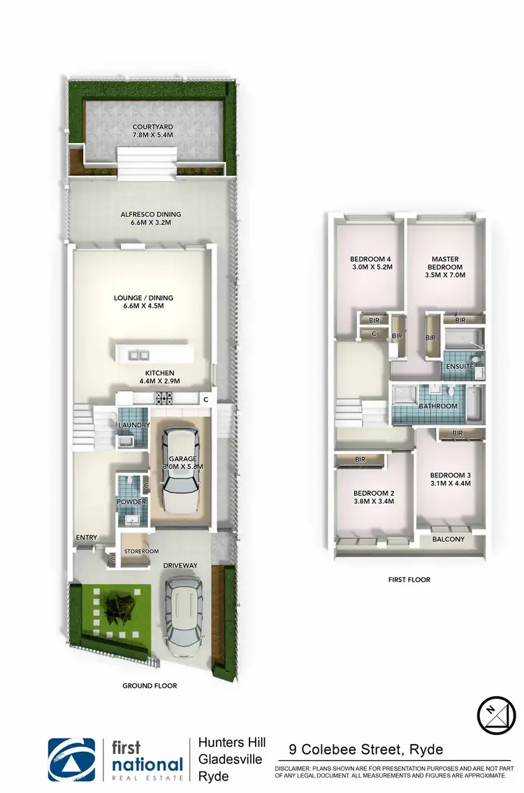 Floorplan of Homely house listing, 9 Colebee St, Ryde NSW 2112