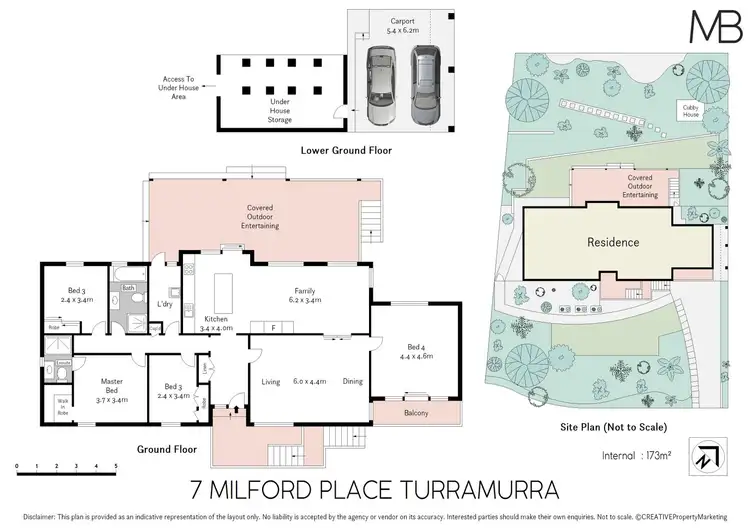 Floorplan of Homely house listing, 7 Milford Place, Turramurra NSW 2074