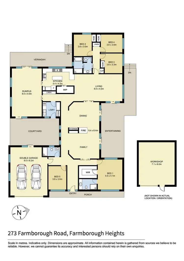 Floorplan of Homely house listing, 273 Farmborough Road, Farmborough Heights NSW 2526