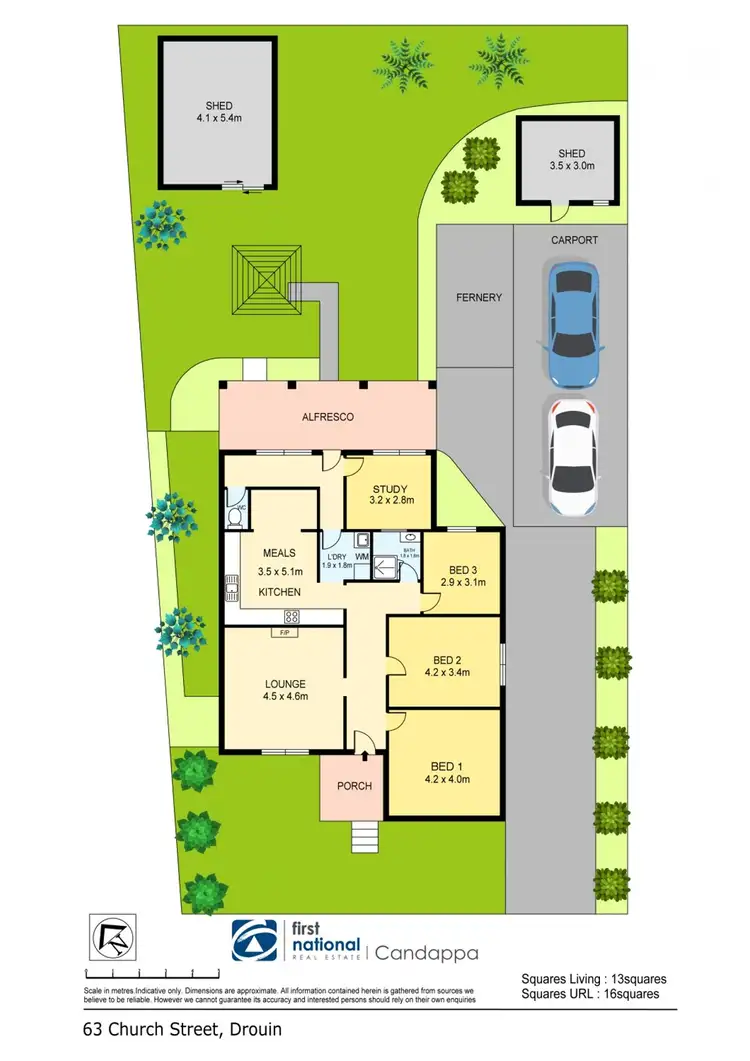 Floorplan of Homely house listing, 63 Church Street, Drouin VIC 3818