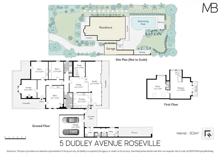 Floorplan of Homely house listing, 5 Dudley Avenue, Roseville NSW 2069