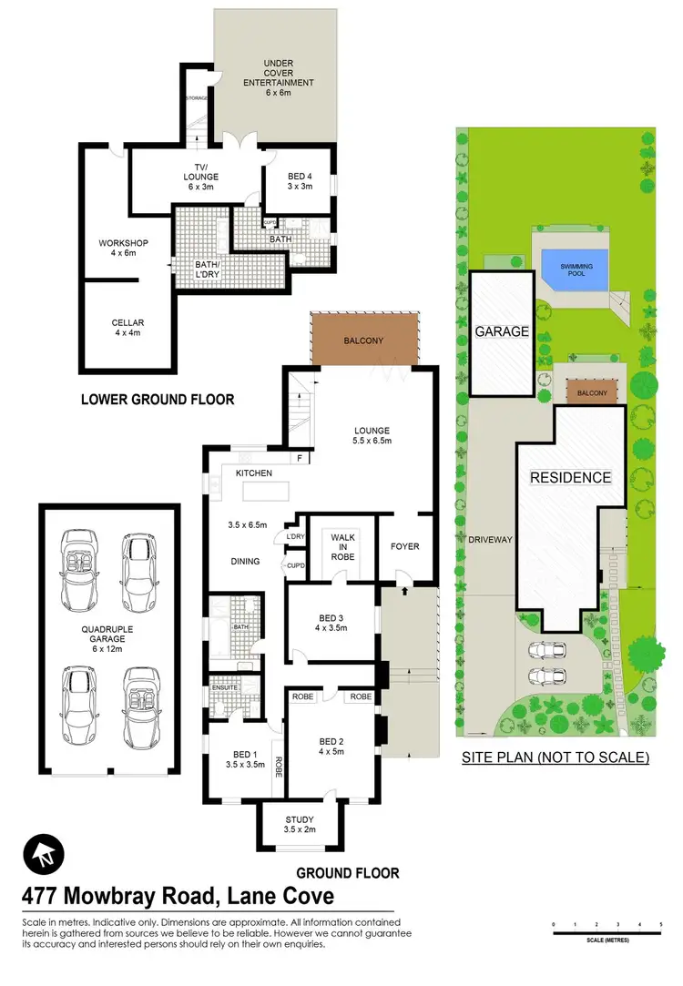 Floorplan of Homely house listing, 477 Mowbray Road, Lane Cove NSW 2066