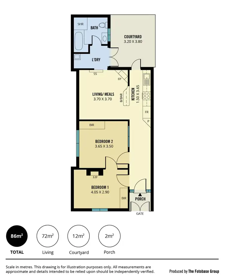 Floorplan of Homely house listing, 59 Alfred Street, Adelaide SA 5000