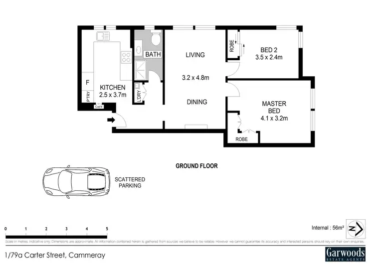 Floorplan of Homely apartment listing, 1/79A Carter Street, Cammeray NSW 2062