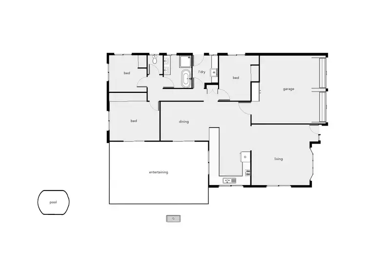Floorplan of Homely house listing, 4 Henderson Close, Kanimbla QLD 4870
