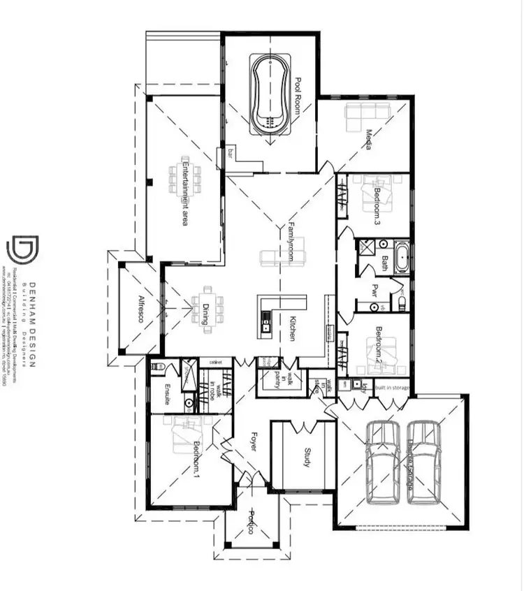 Floorplan of Homely house listing, 11 Eden Grove, Kyabram VIC 3620