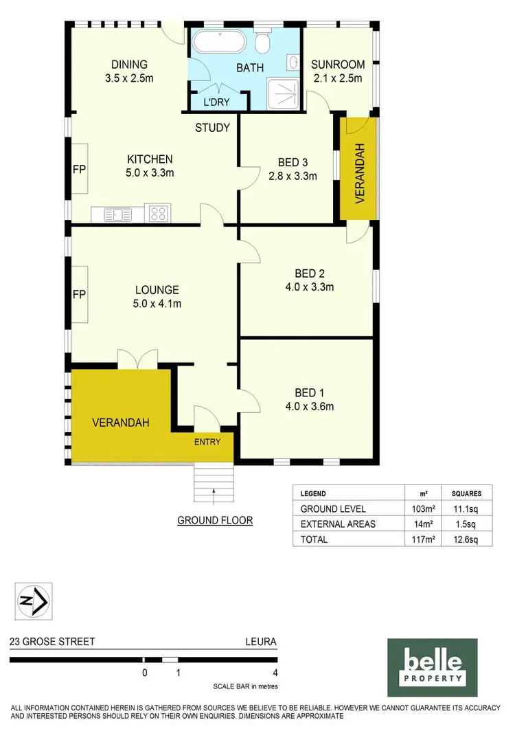 Floorplan of Homely house listing, 23 Grose Street, Leura NSW 2780