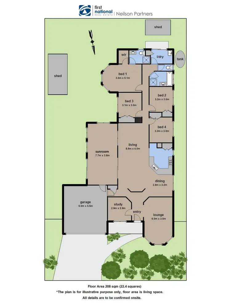 Floorplan of Homely house listing, 52 Storey Drive, Pakenham VIC 3810
