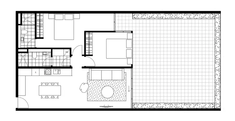 Floorplan of Homely apartment listing, G7/324 Pascoe Vale Road, Essendon VIC 3040