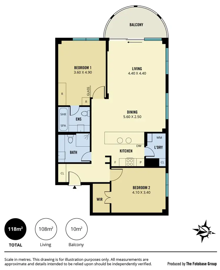 Floorplan of Homely apartment listing, 31/1 South Esplanade, Glenelg SA 5045