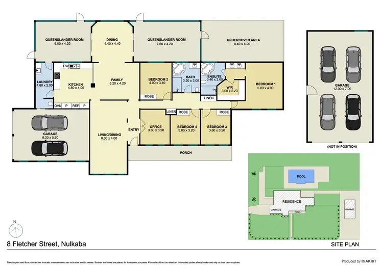 Floorplan of Homely house listing, 8 Fletcher Street, Nulkaba NSW 2325