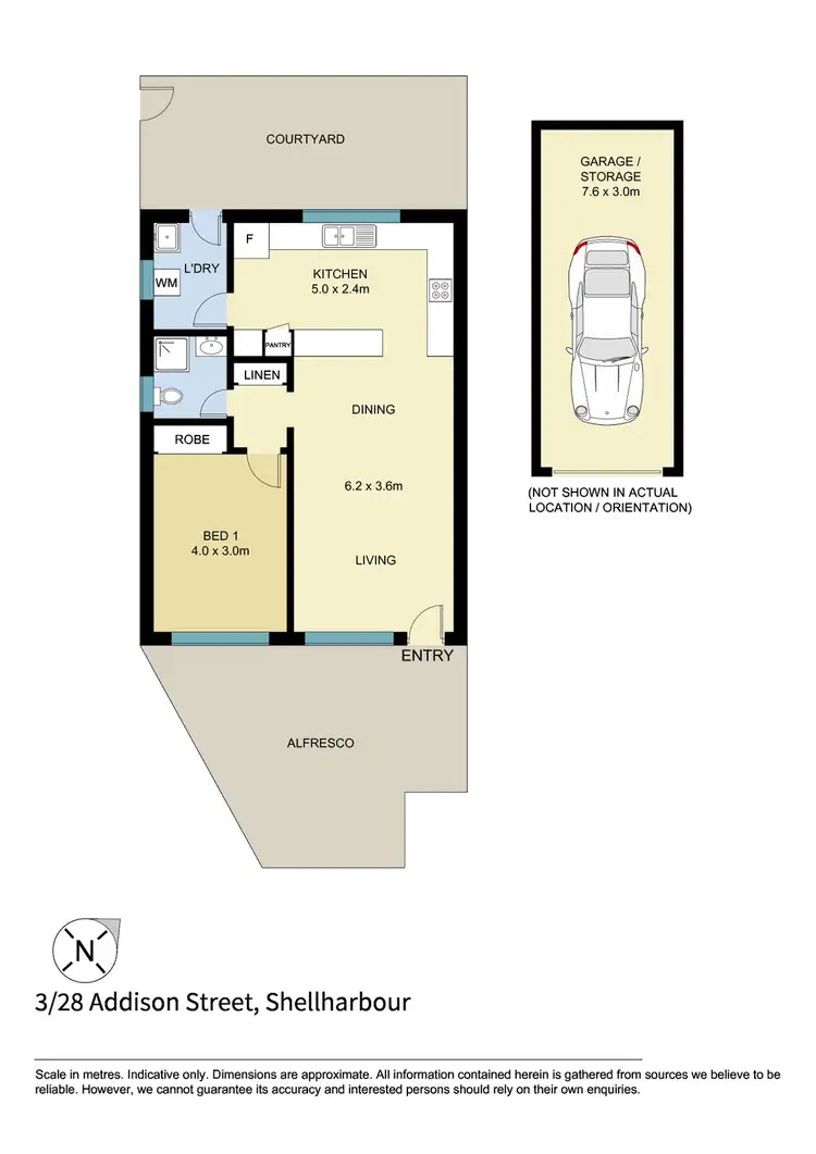 Floorplan of Homely apartment listing, 3/28 Addison Street, Shellharbour NSW 2529