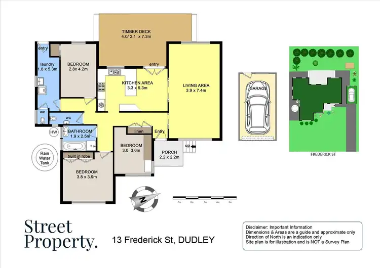 Floorplan of Homely house listing, 13 Frederick Street, Dudley NSW 2290