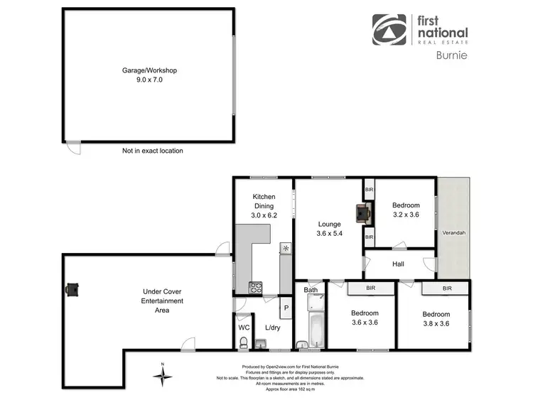 Floorplan of Homely house listing, 62 South Nietta Road, Nietta TAS 7315