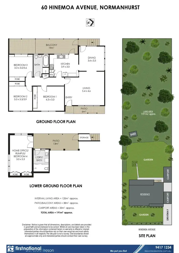 Floorplan of Homely house listing, 60 Hinemoa Avenue, Normanhurst NSW 2076