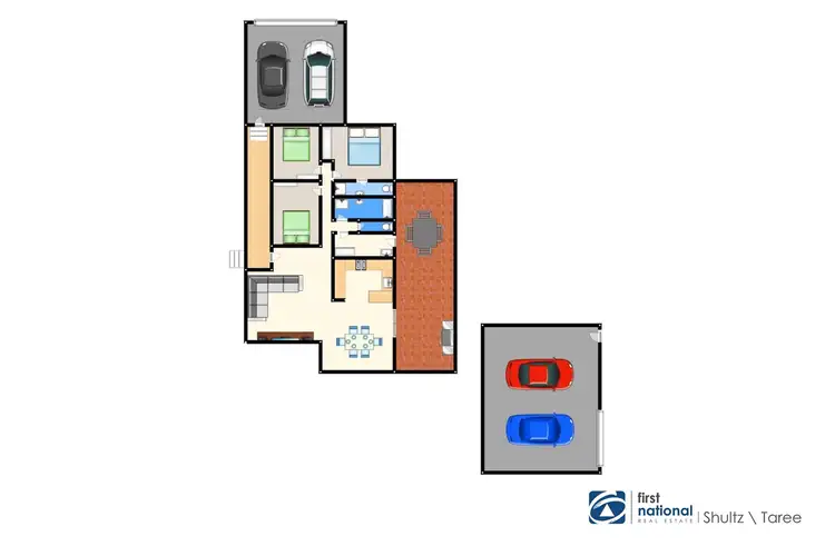 Floorplan of Homely house listing, 15 Allumba Close, Taree NSW 2430