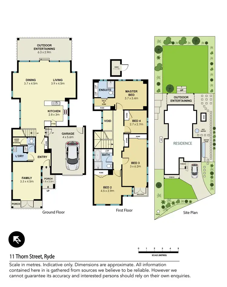 Floorplan of Homely house listing, 11 Thorn Street, Ryde NSW 2112
