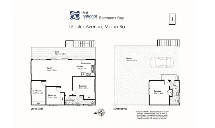 Floorplan of Homely house listing, 15 Iluka Avenue, Malua Bay NSW 2536