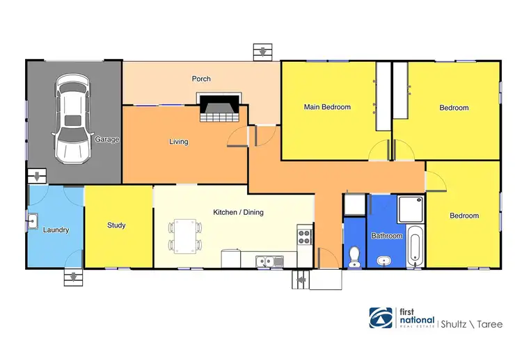 Floorplan of Homely house listing, 2A Maiden Avenue, Taree NSW 2430